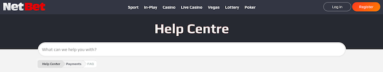 NETBET 決済方法å