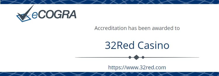 32Red - 公式ライセンスとセキュリティ技術