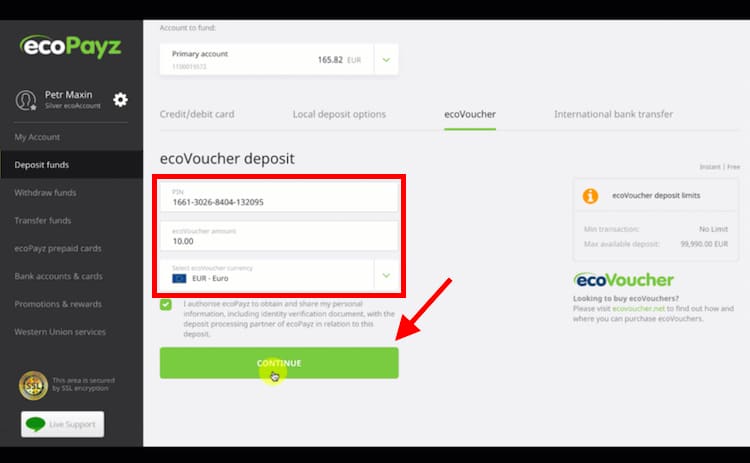 ecovoucher-入金2