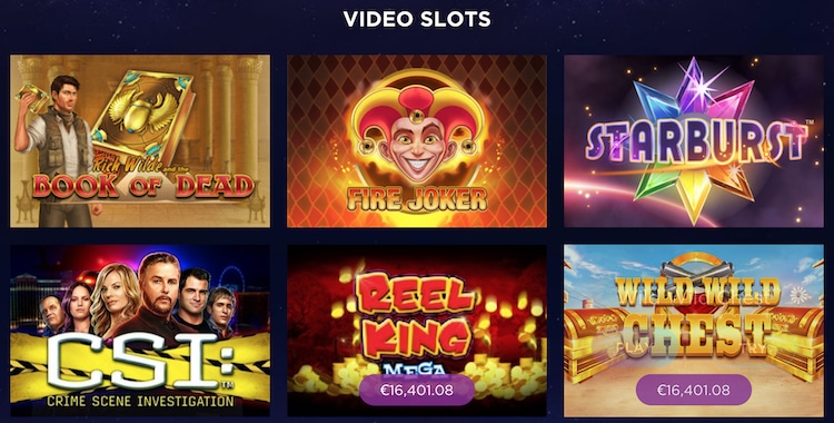 Genesis Casino - ゲーム