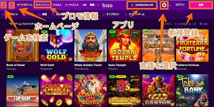 baocasino-サイトレビュー