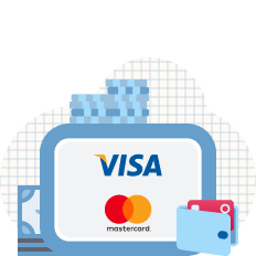 オンラインカジノ-VISA・マスタークレジットカード