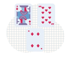 スリーカードポーカーの賭け方ステップ2